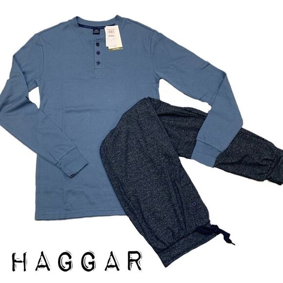 NWT two piece men’s super soft pajama set sz S - Picture 14 of 15